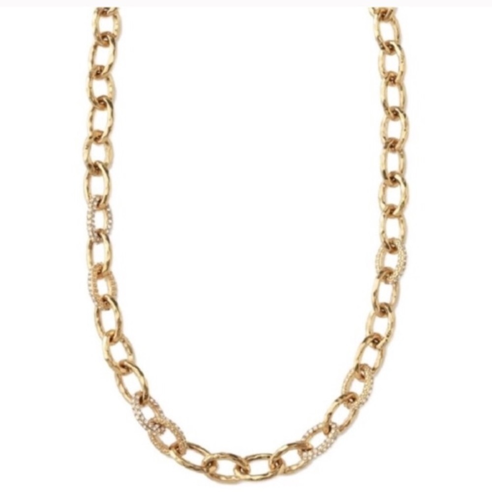 Stella & Dot Christina Link Necklace - Gold